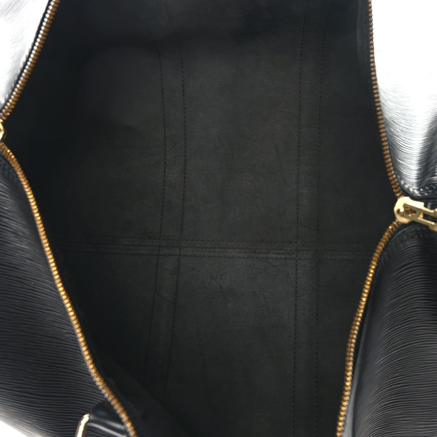 Louis Vuitton Epi Keepall 55 Black 4 of 10