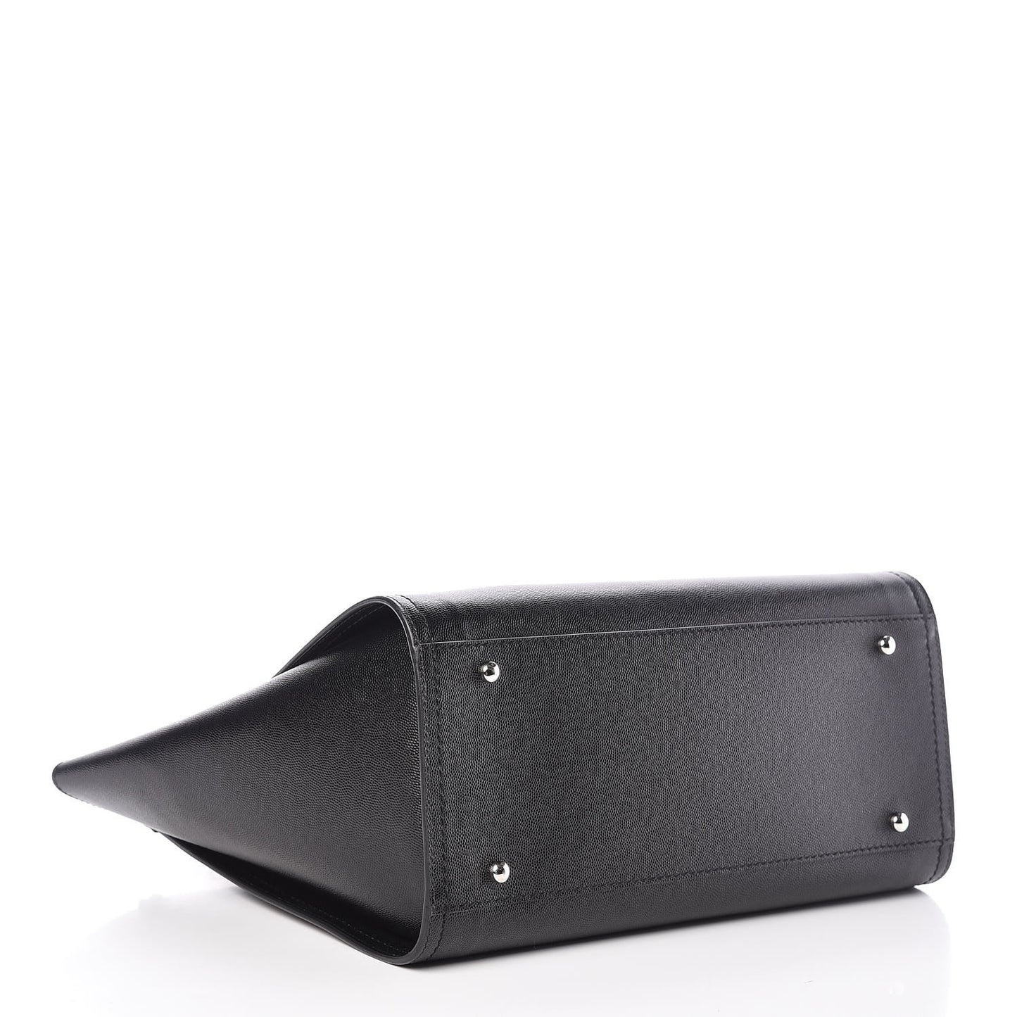 Caviar Small Studded Deauville Tote Black