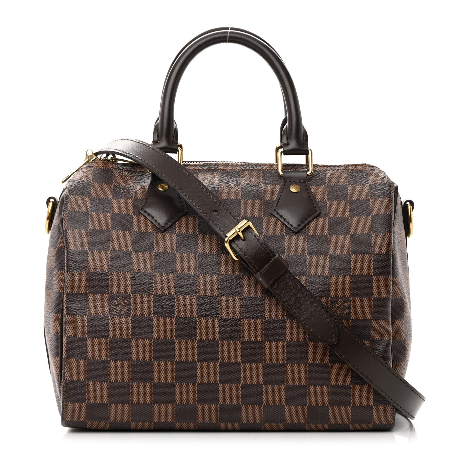 Louis Vuitton Damier Ebene Speedy Bandouliere 25 1 of 22