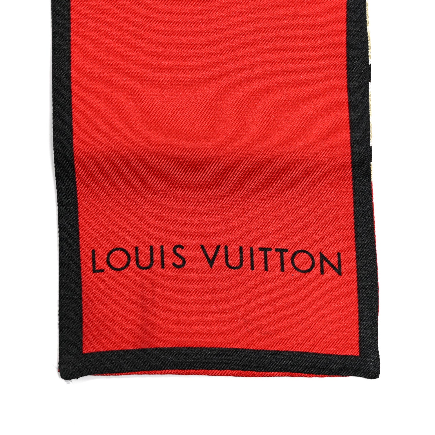 Louis Vuitton Silk Monogram Trunks Bandeau Brown 4 of 6