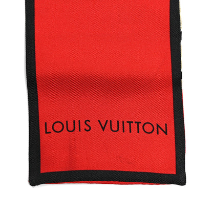 Louis Vuitton Silk Monogram Trunks Bandeau Brown 4 of 6
