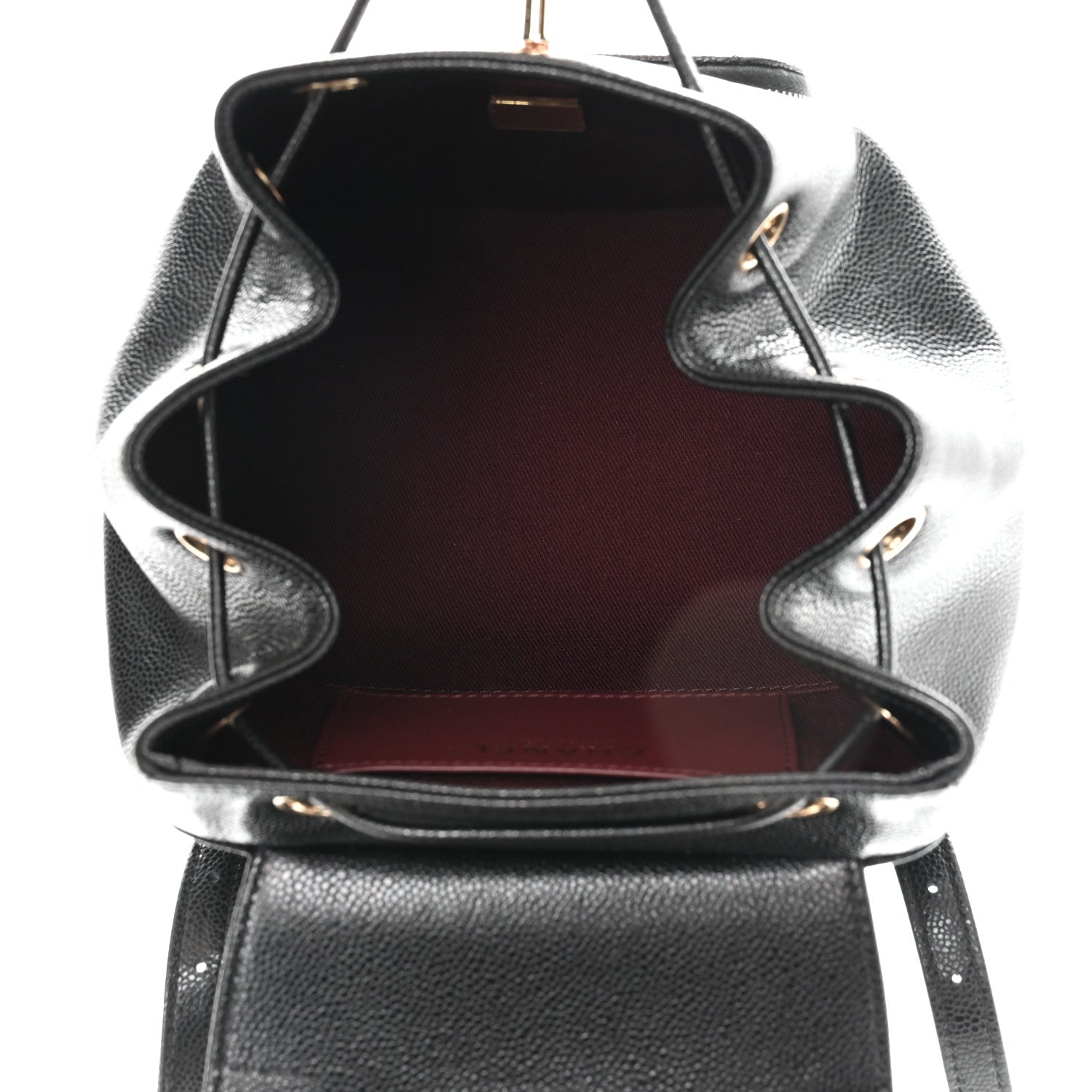 Chanel Caviar Quilted Mini Business Affinity Backpack Black 5 of 10