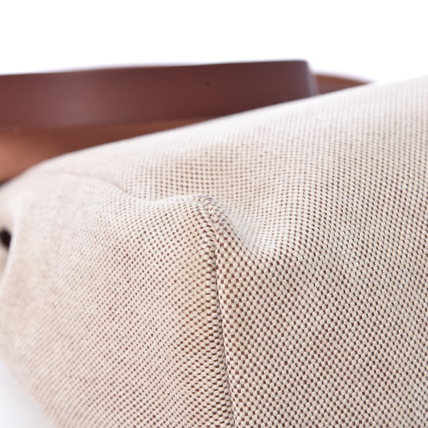Toile Vache Calfskin Herbag 30 PM Natural