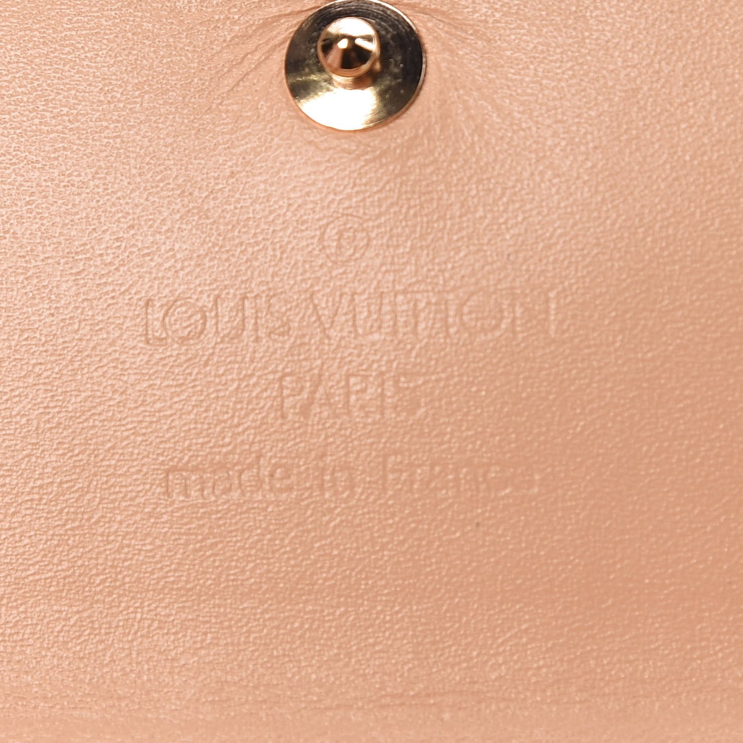Monogram Cherry Blossom Porte-Monnaie Plat Coin Purse Brown