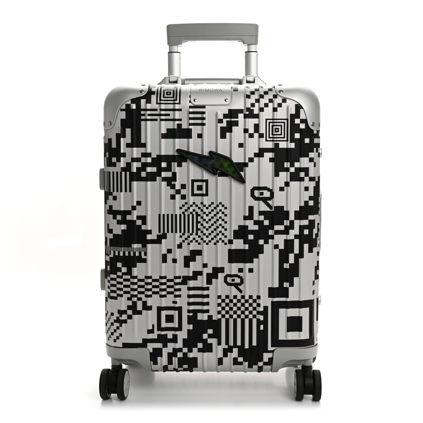 X RTFKT Polycarbonate Printed Original Twist Cabin Silver Black