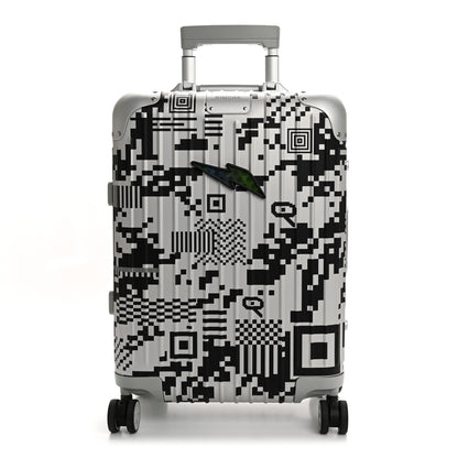 Rimowa X RTFKT Polycarbonate Printed Original Twist Cabin Silver Black 1 of 12