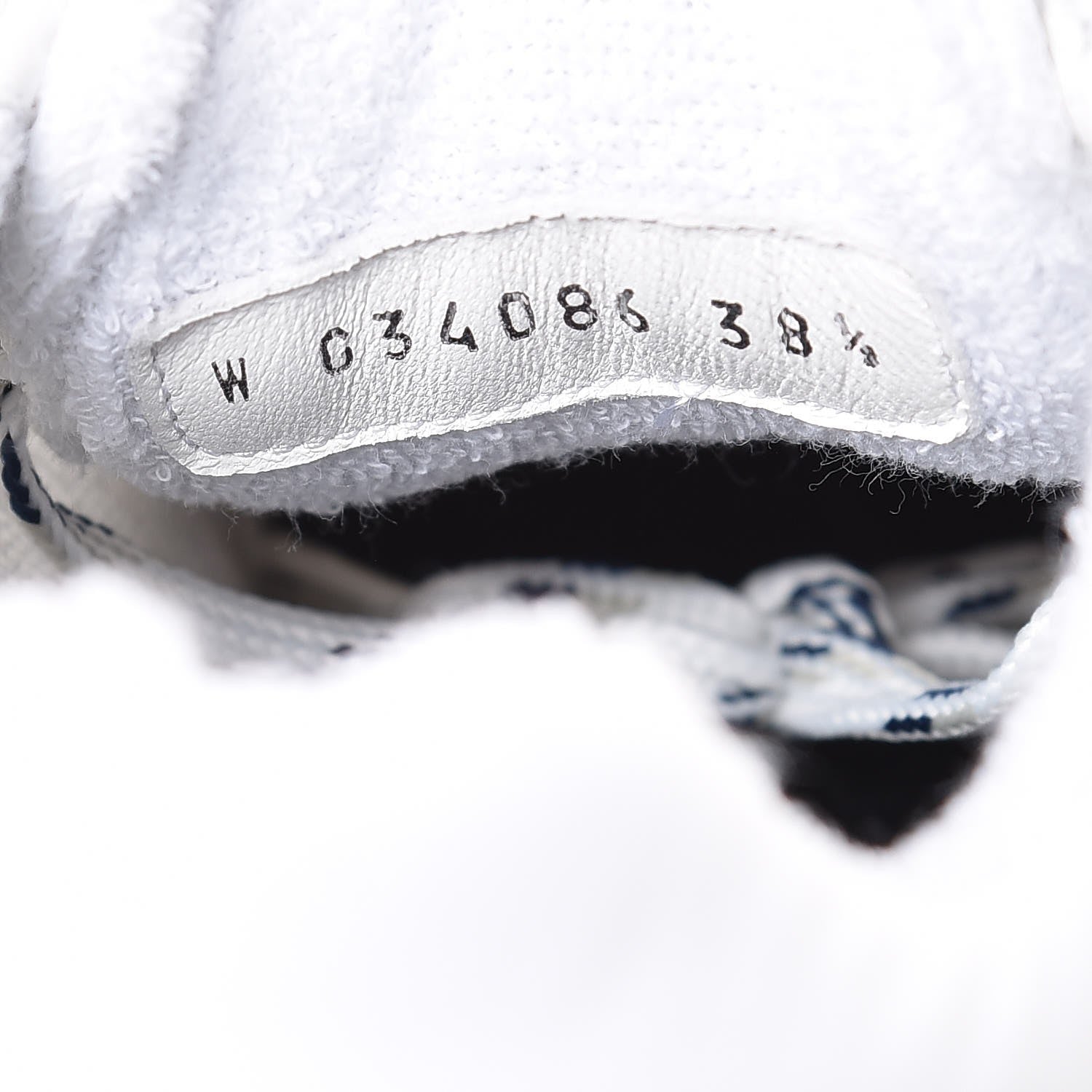 Chanel Calfskin Mesh Sneakers 38.5 White 8 of 10