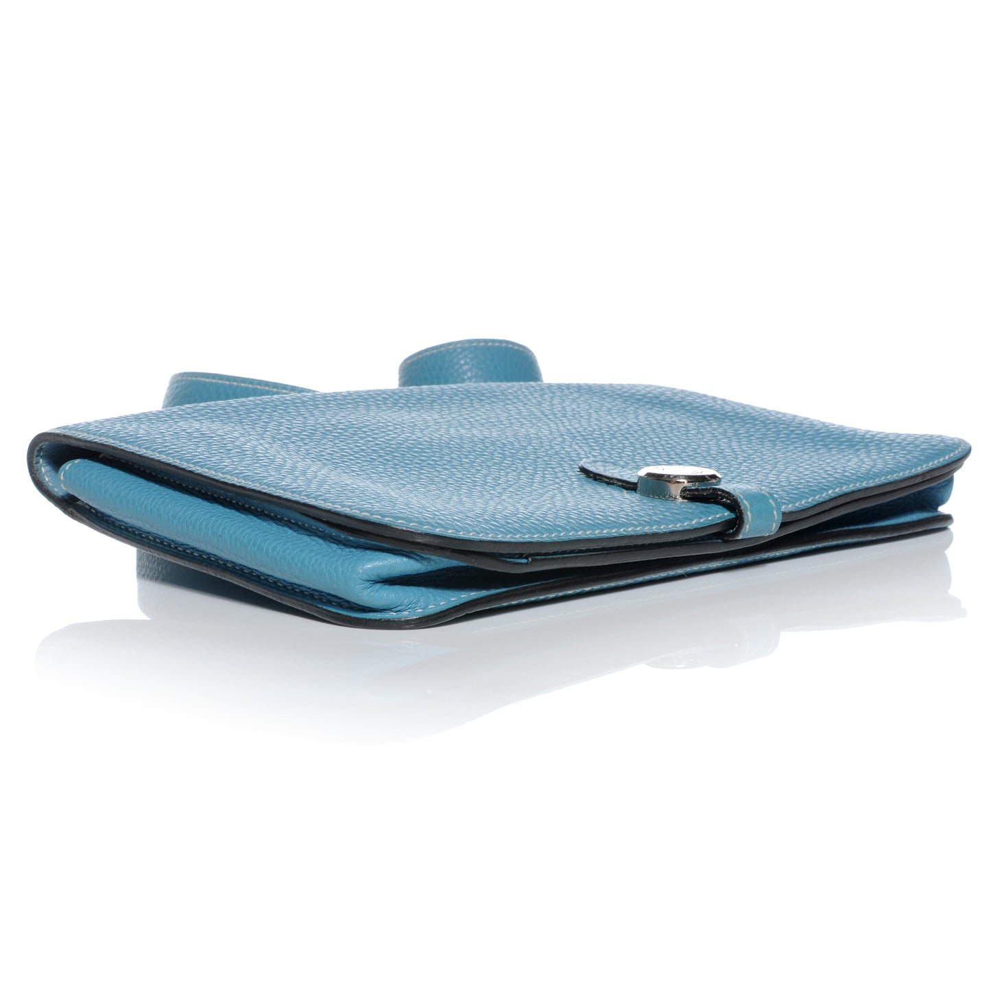 Togo Dogon Wallet Waist Pouch Blue Jean