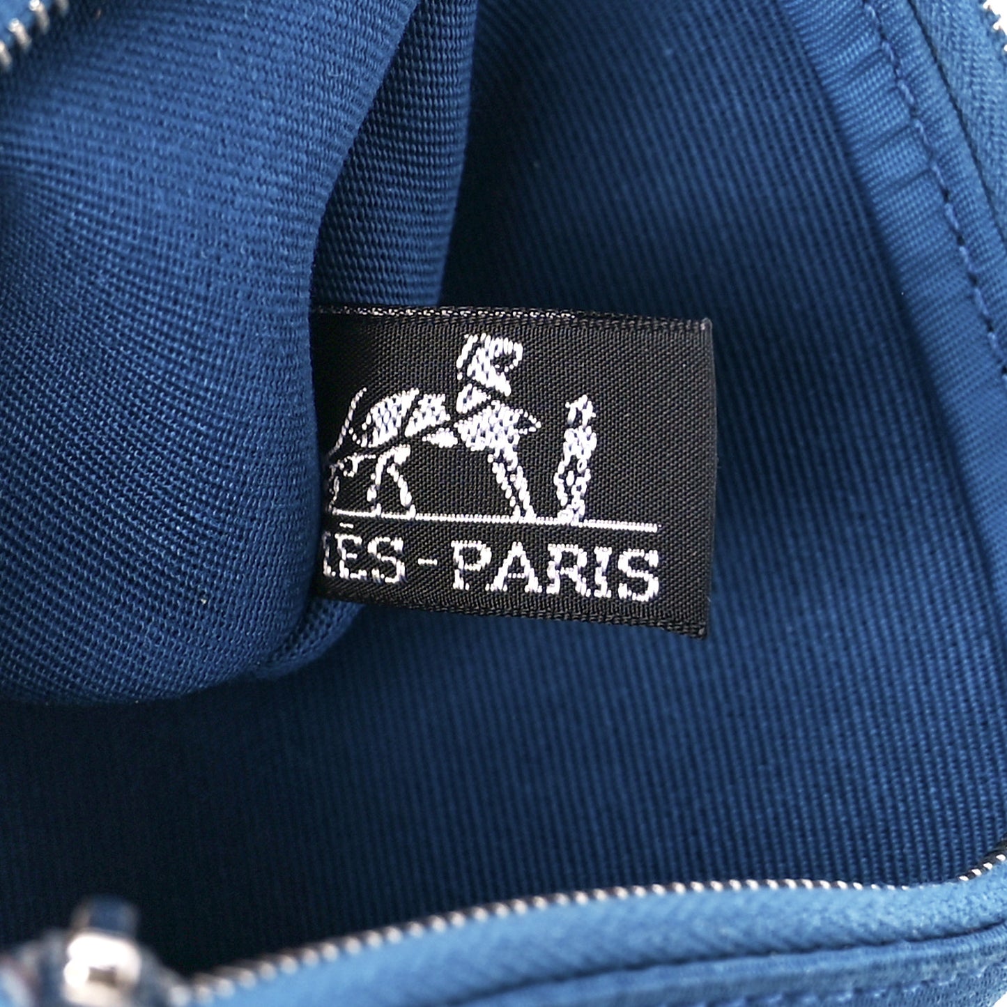 Military Toile Vache Hunter Herbag Zip 31 PM Bleu France Fauve