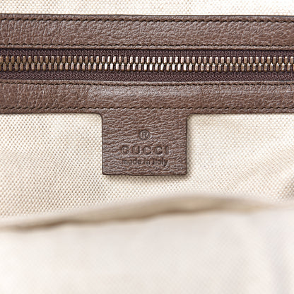 Gucci GG Supreme Monogram Calfskin Web Small Ophidia Day Backpack Beige Ebony New Acero 6 of 10