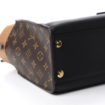 Louis Vuitton Calfskin Monogram On My Side Black 6 of 9
