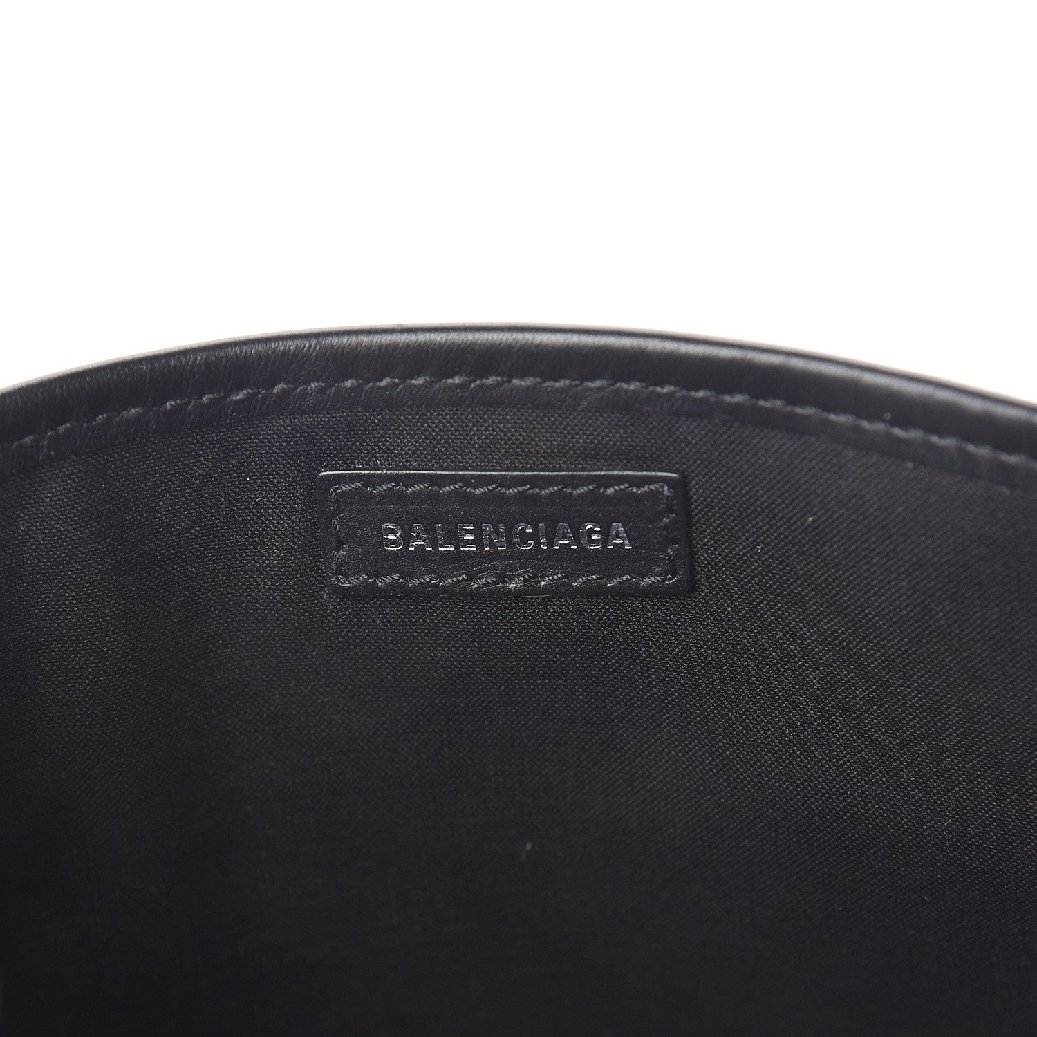 Balenciaga Cotton Canvas Calfskin Navy Cabas XS Natural Black 5 of 9