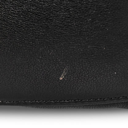 Saint Laurent Lambskin Quilted Toy Loulou Puffer Monogram Chain Satchel Black 10 of 10