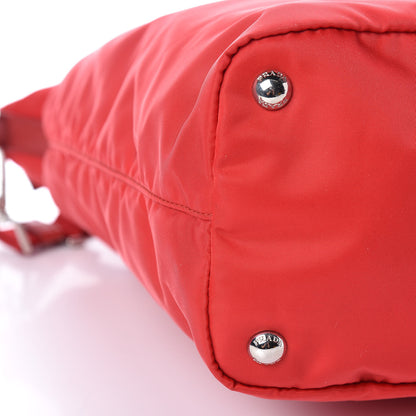 Prada Tessuto Nylon Vela Shopping Tote Rosso 5 of 11
