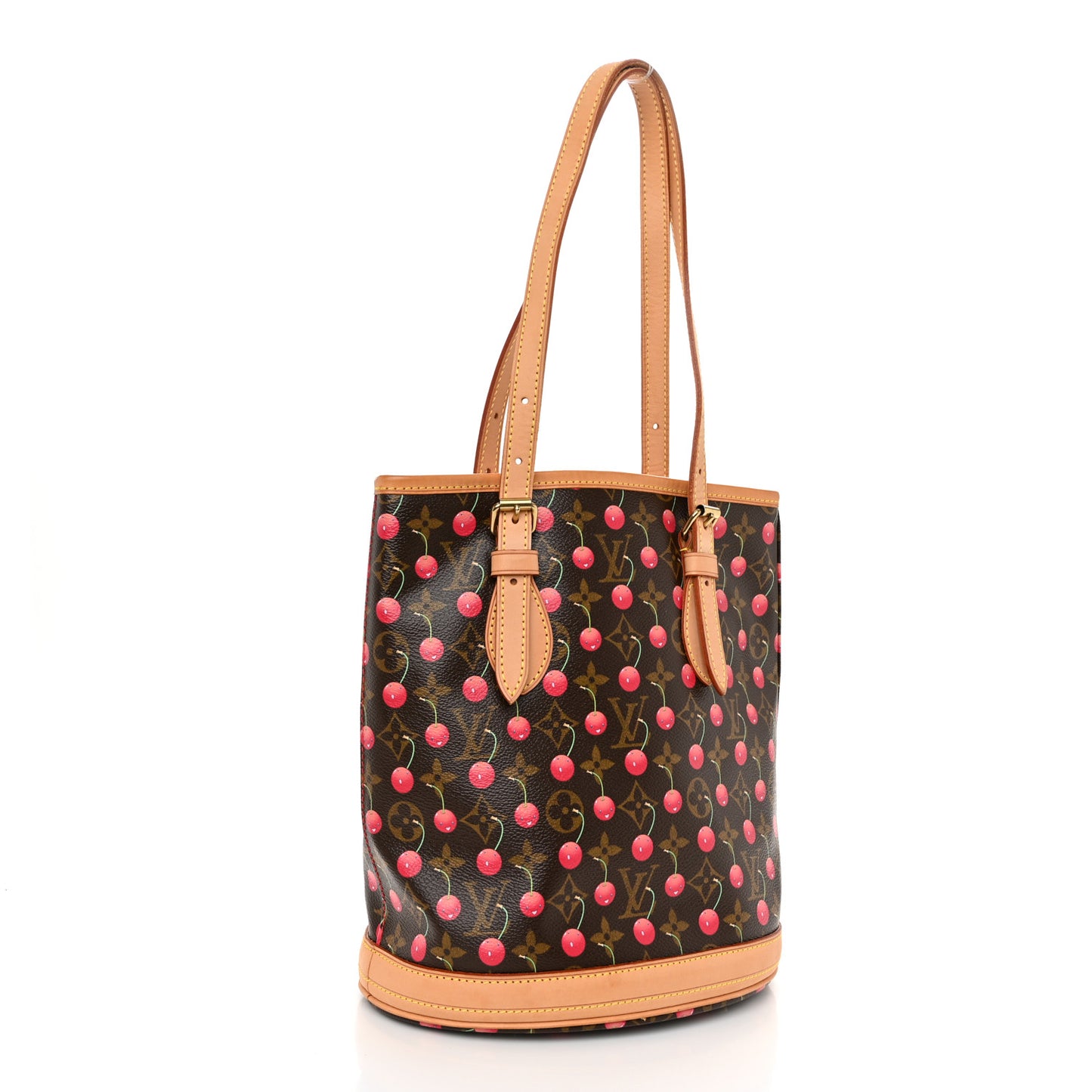 Monogram Cerises Bucket Bag