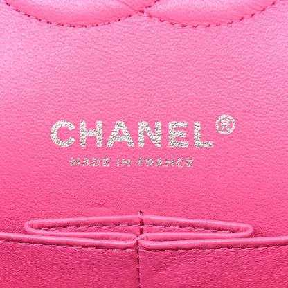 Chanel Iridescent Caviar Quilted Medium Double Flap Pink 5 of 9