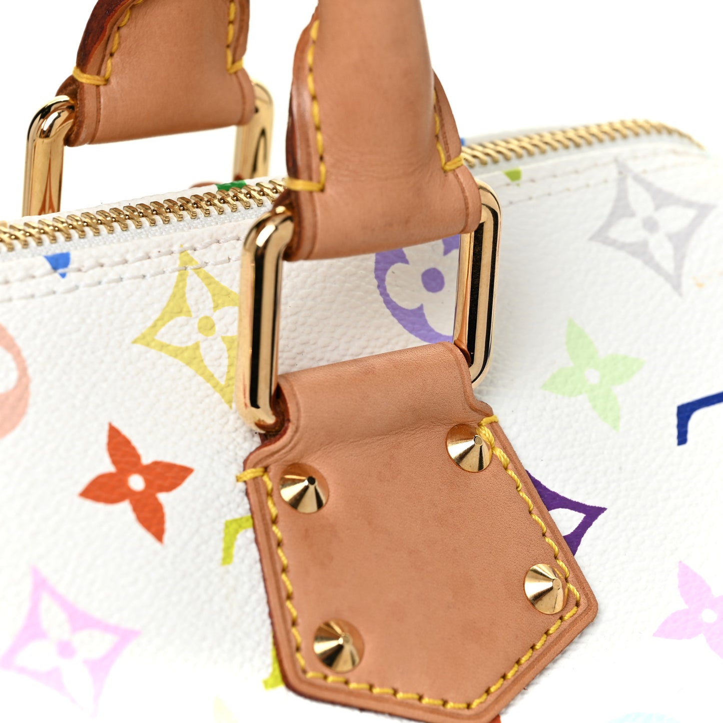 Monogram Multicolor Speedy 30 White