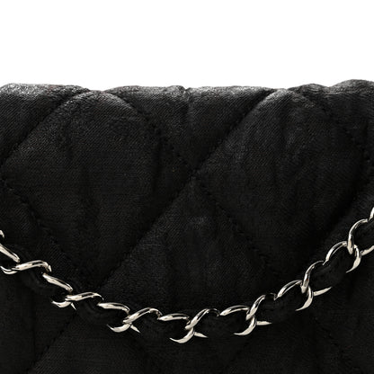 Chanel Coated Canvas Quilted Le Marais Flap Black 8 of 14