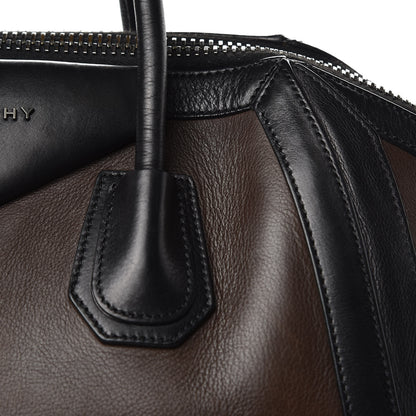Givenchy Calfskin Medium Bi-Color Antigona Brown Black 14 of 17