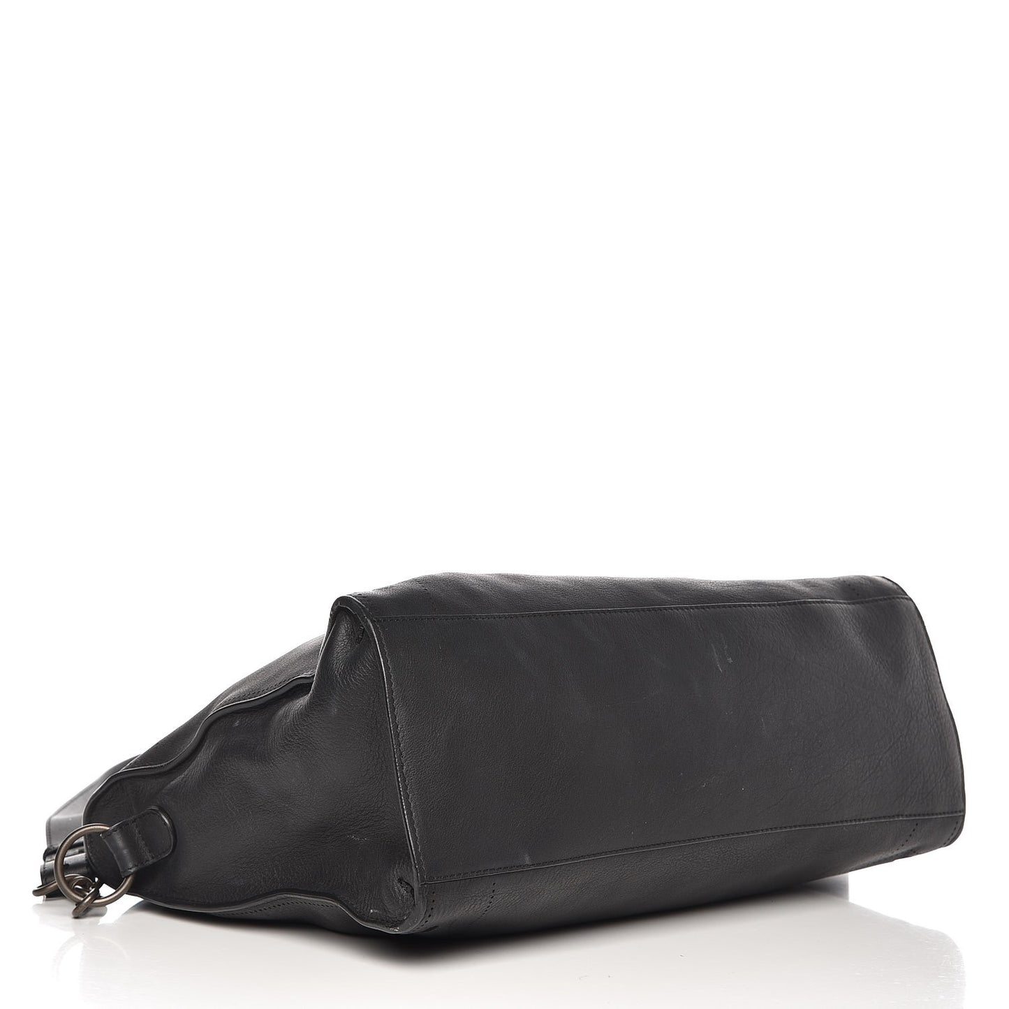Veau Soyeux Perforated Blackout Hardware City Black