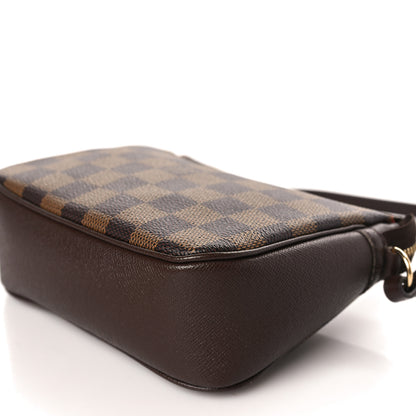 Louis Vuitton Damier Ebene Trousse Make Up Bag Pochette 8 of 8
