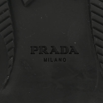 Prada Spazzolato Captoe 30mm Combat Boots 39 Black 7 of 9