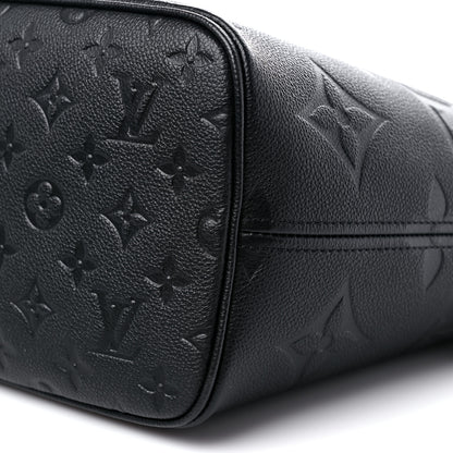Louis Vuitton Empreinte Monogram Giant Neverfull MM Black 8 of 8