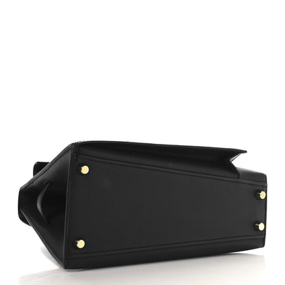 Hermes Epsom Kelly En Desordre Sellier 20 Black 4 of 14