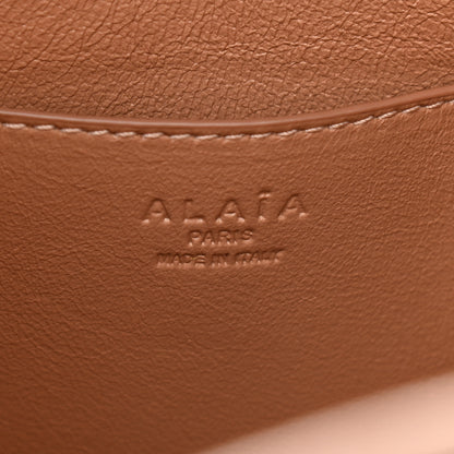 Alaia Calfskin Drawstring Shoulder Bag Sable 8 of 15