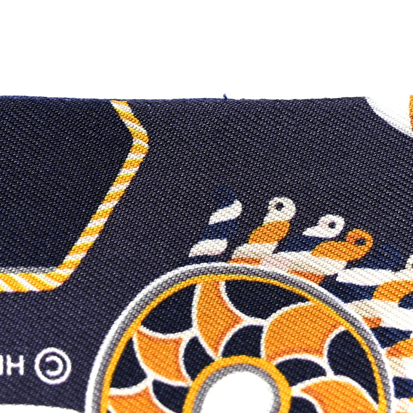 Silk Epaulettes De Gala Twilly Marine Gold White