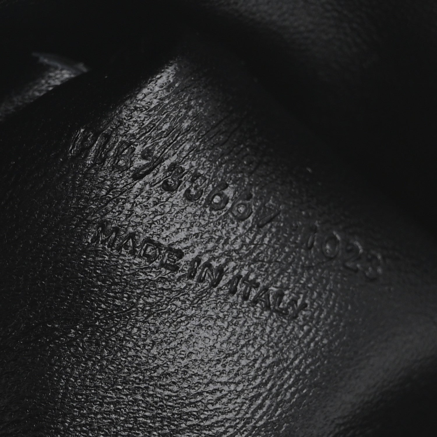 Saint Laurent Lambskin Quilted Gaby Zipped Pouch Black 7 of 11