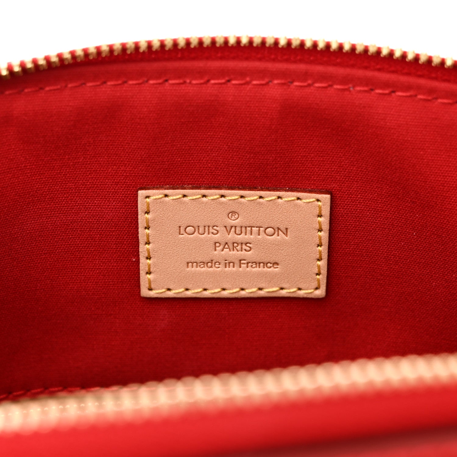 Louis Vuitton Vernis Lockit PM Cherry 6 of 11