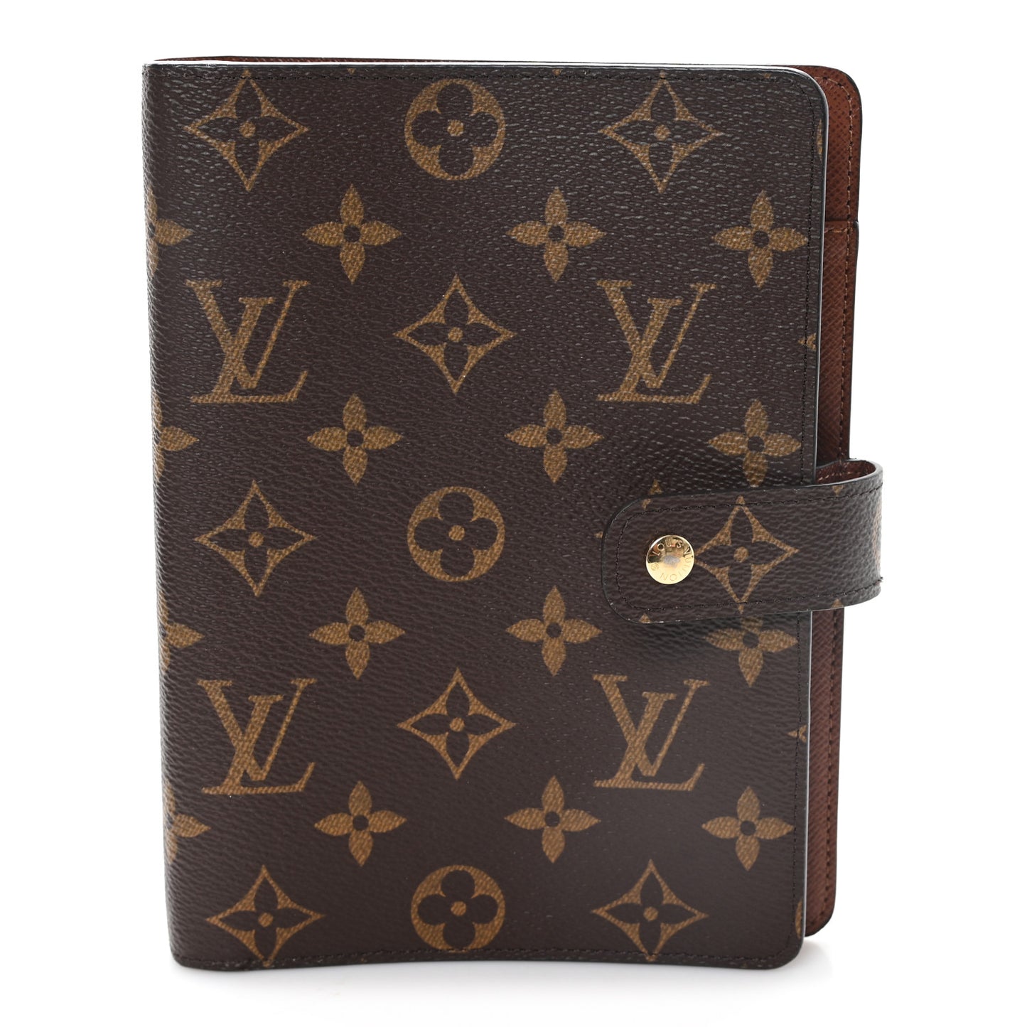 Monogram Medium Ring Agenda Cover