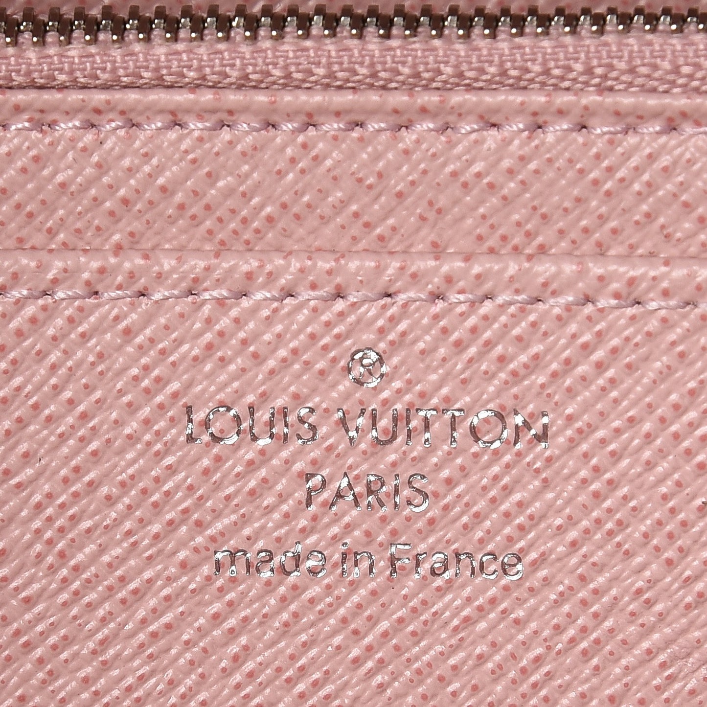 Epi Twist Wallet Rose Ballerine