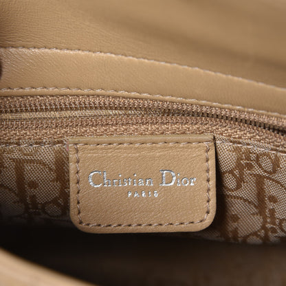 Christian Dior Lambskin Cannage Mini Lady Dior Beige 6 of 7