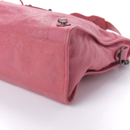 Balenciaga Agneau Classic Hardware City Rose Bombon Raspberry 8 of 13