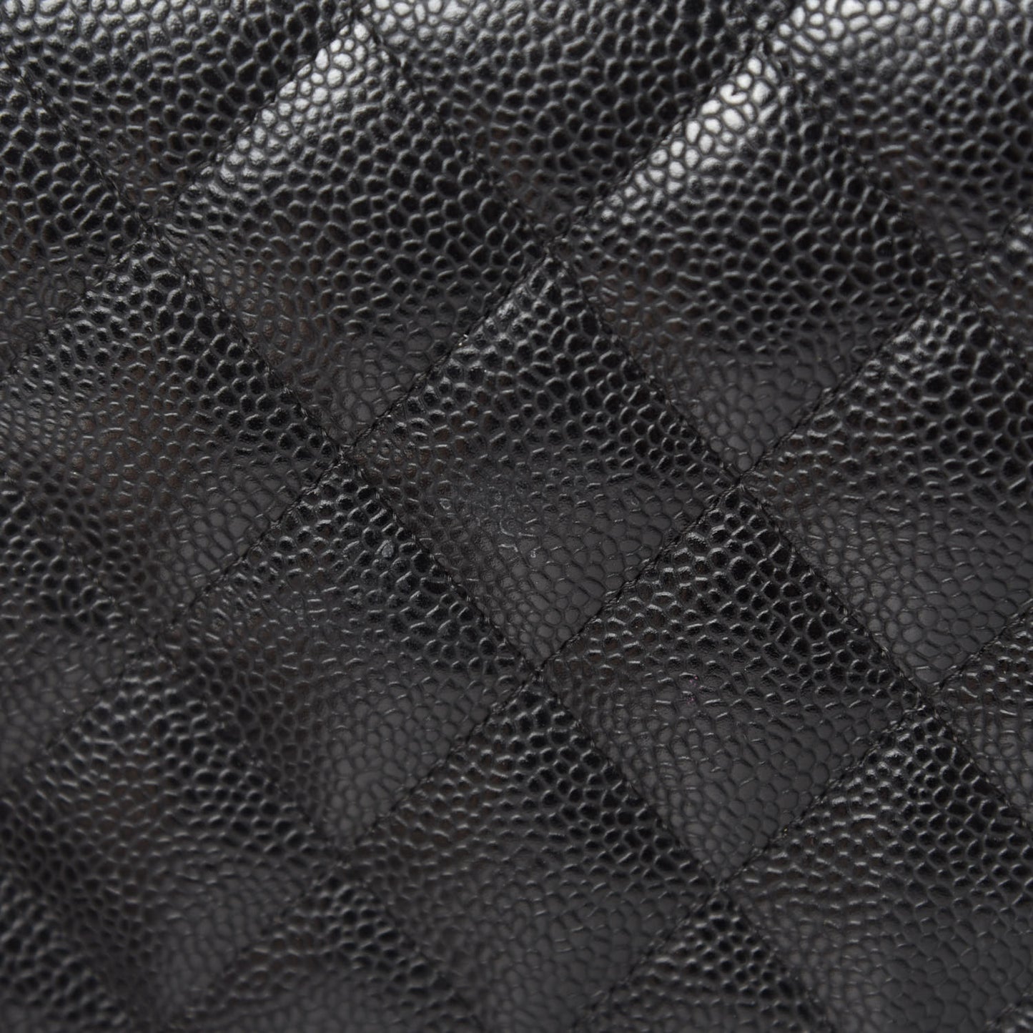 Caviar Quilted Jumbo Single Flap Black