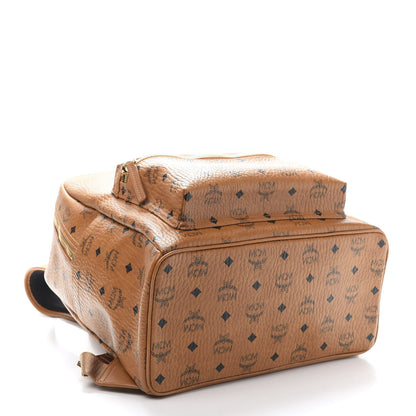 MCM Visetos Medium Stark Backpack Cognac 3 of 9