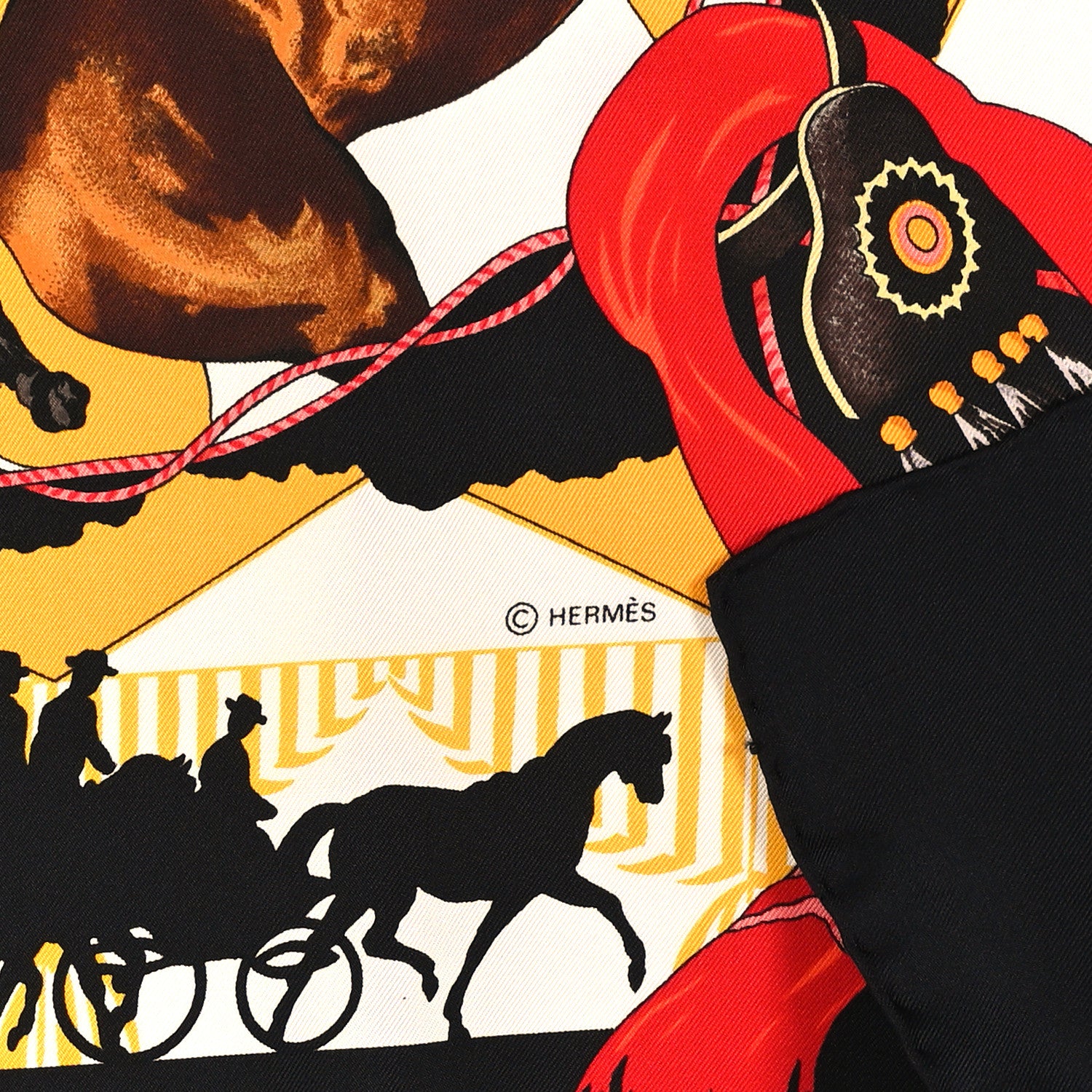 Hermes Silk Feria de Sevilla Scarf 90 3 of 3