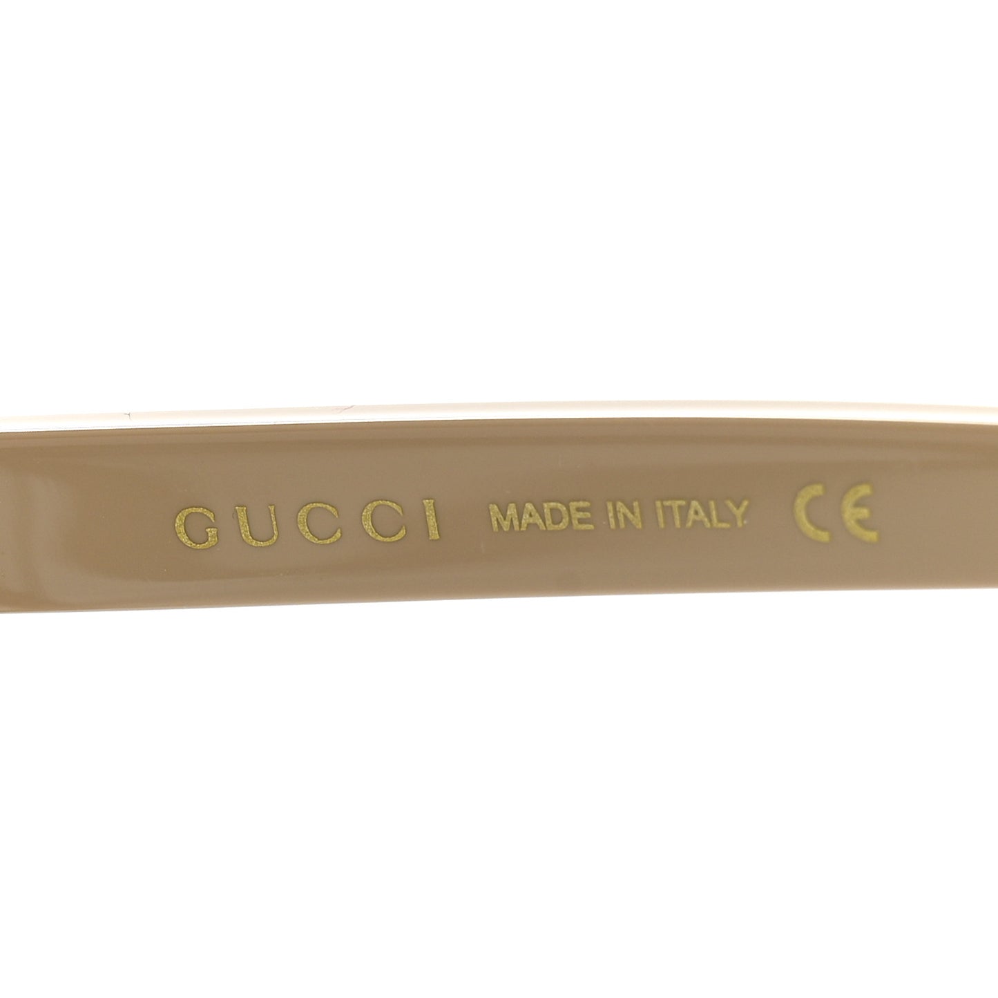 Acetate Oversize Square Frame GG0471S Sunglasses Light Beige