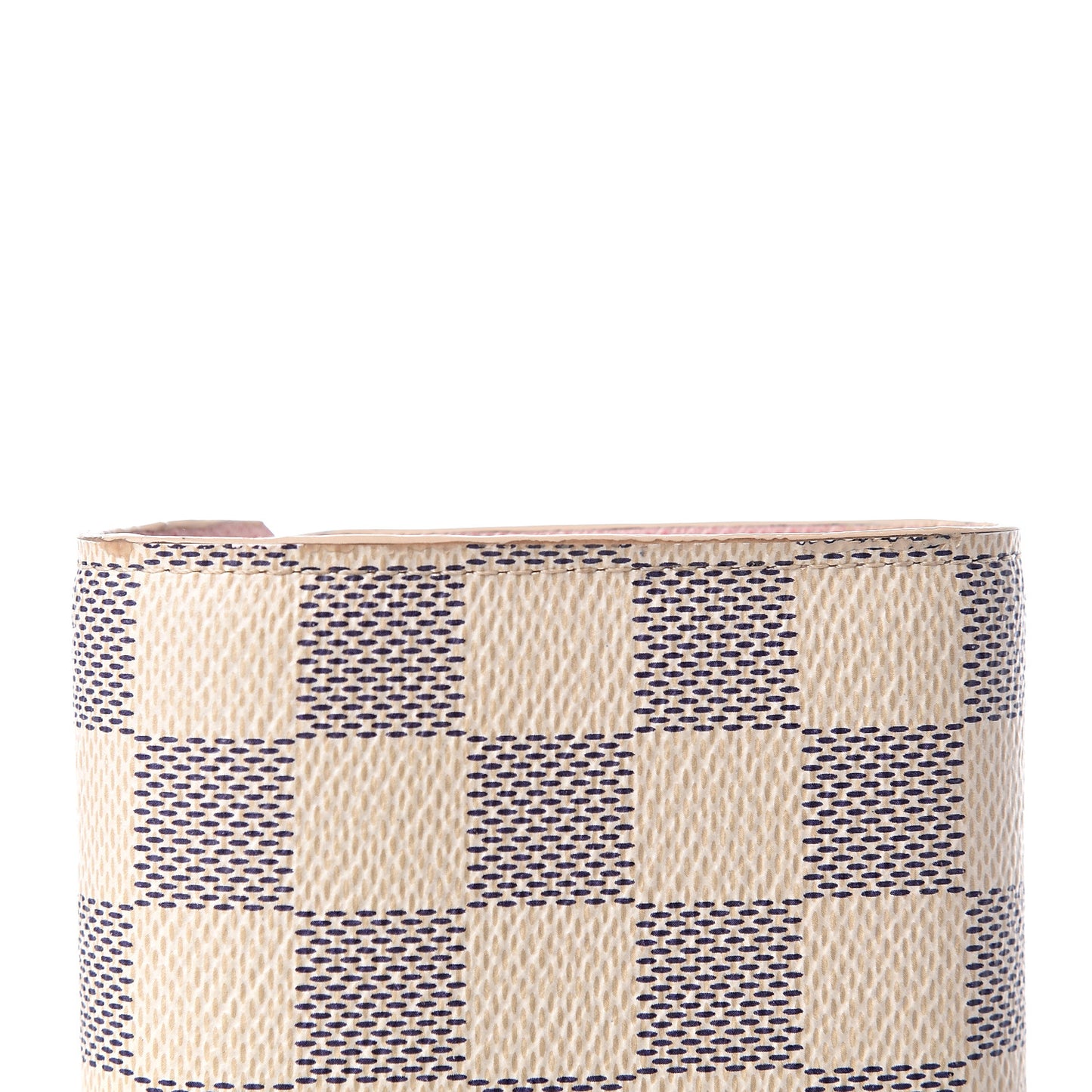 Damier Azur Victorine Wallet Rose Ballerine