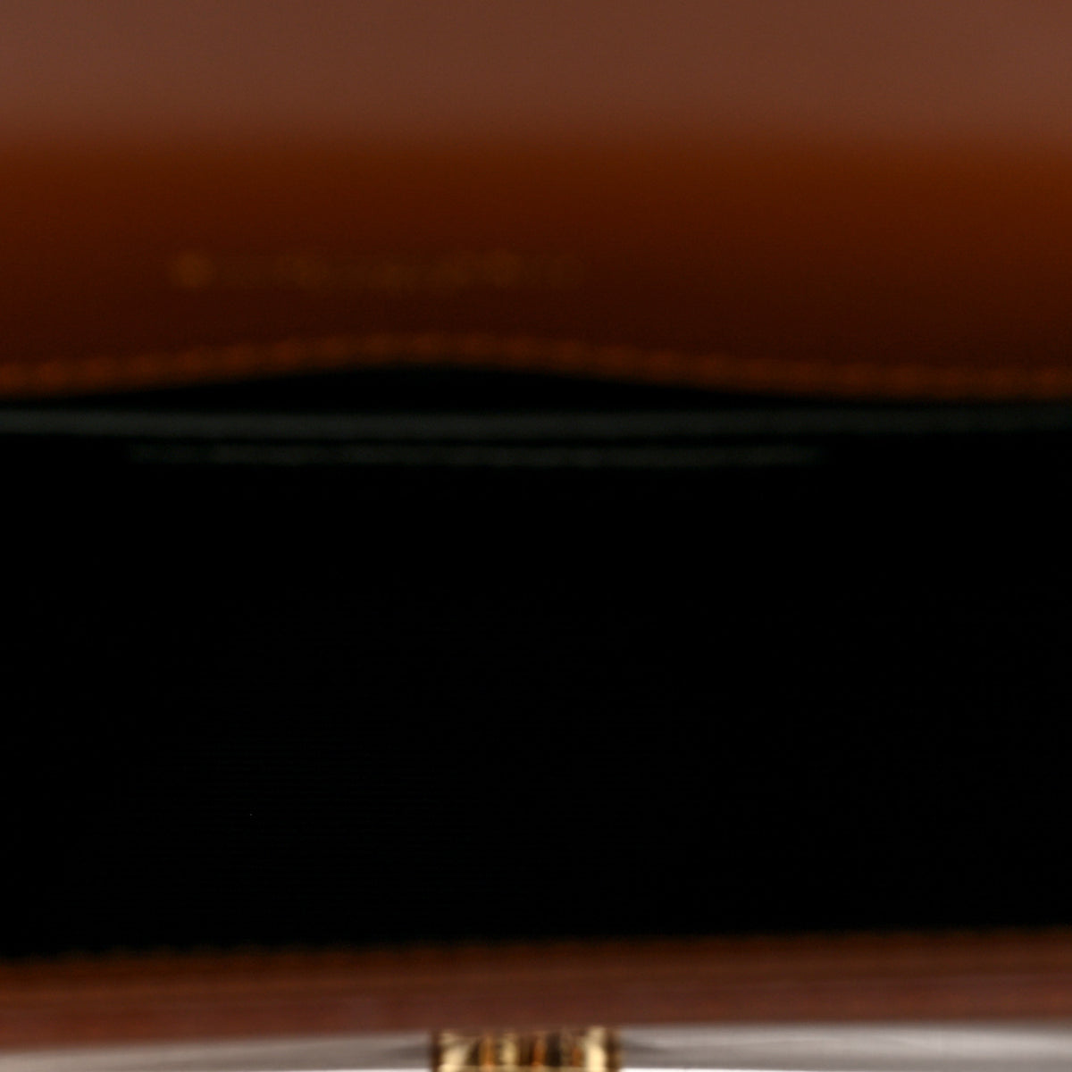 Saint Laurent Patent Small Monogram Kate Satchel Chataigne 5 of 9