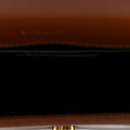 Saint Laurent Patent Small Monogram Kate Satchel Chataigne 5 of 9
