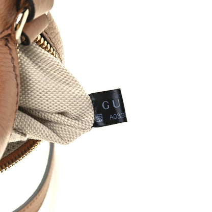 Gucci Pebbled Calfskin Small Soho Disco Bag Camelia 8 of 11