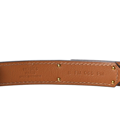 Hermes Epsom Kelly Belt Gold 3 of 3