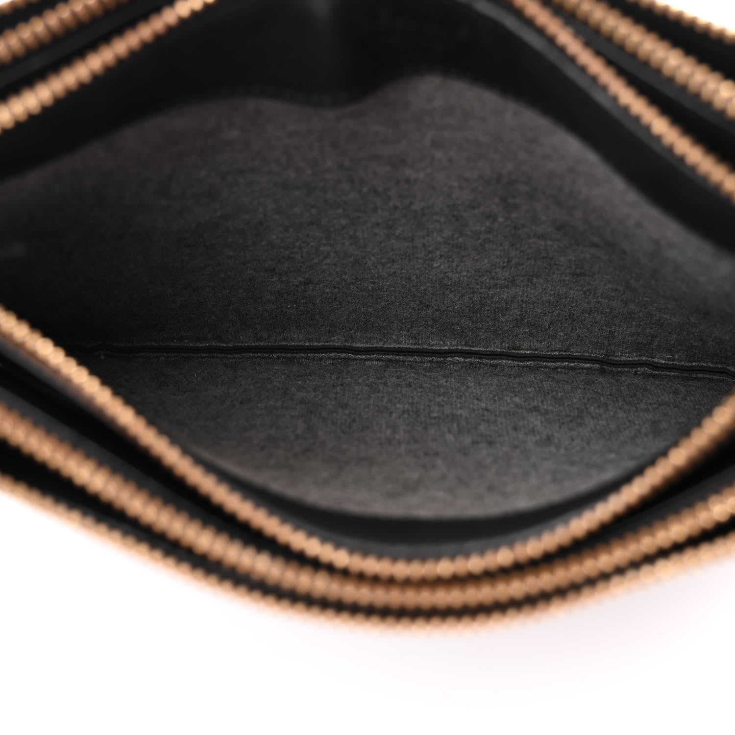 Celine Lambskin Small Trio Crossbody Bag Black 6 of 16