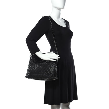 Chanel Caviar Quilted French Riviera Hobo Black 3 of 11