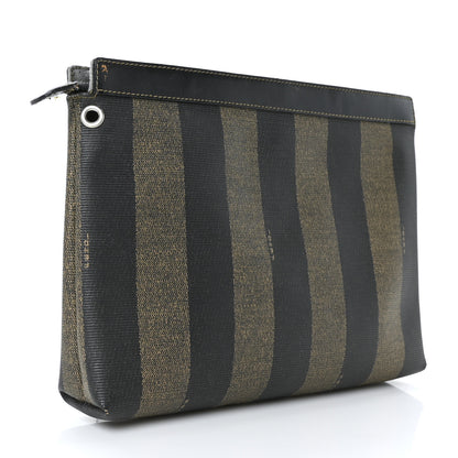 Fendi Pequin Spalmati Cosmetic Bag Tobacco 3 of 9
