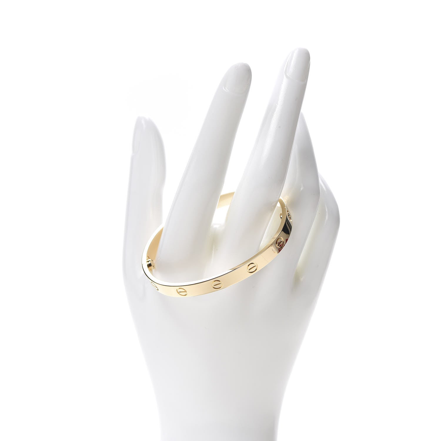 Cartier 18K Yellow Gold LOVE Bracelet 17 2 of 7