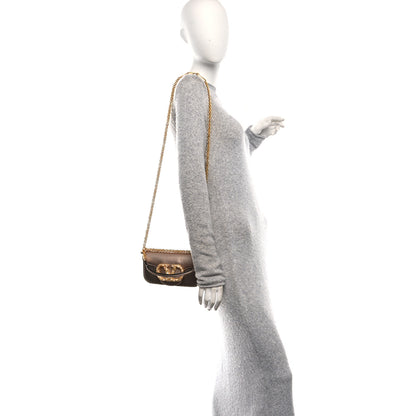 Valentino Garavani Laminated Calfskin Jewels Vlogo Small Loco Shoulder Bag Rose Cannelle 2 of 10